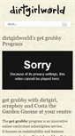 Mobile Screenshot of dirtgirlworldgetgrubby.com
